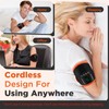 Cordless Heating Pad Wrap, Portable Training Massaging Pad with Detachable