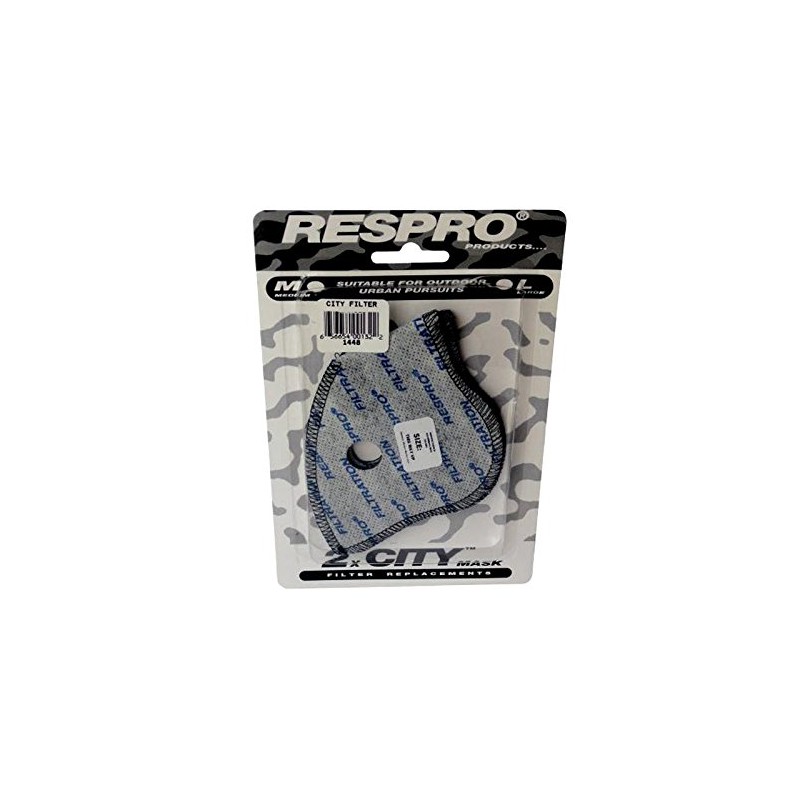 Respro City Filter Mask Filters (Pack of 2), Large
