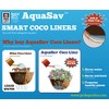 AquaSav 18 inch Round Coco Replacement Liner