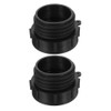 Alipis 2Pcs IBC Tote Hose Adapter Fine to Coarse Thread