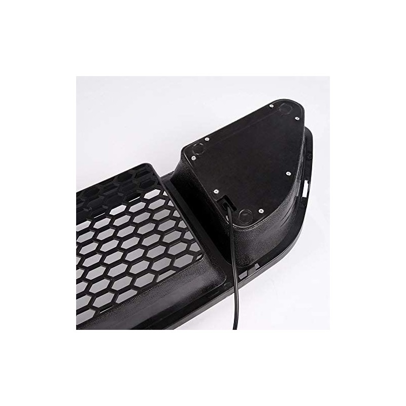 CHEDA Mesh Front Bumper Upper Hood Grille, Compatible With 2015-2017