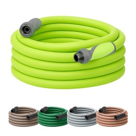 Flexzilla - Manguera de jardín con empuñadura giratoria, Verde (ZillaGreen w/SwivelGrip), 5/8" (Inches) x 50' (Feet)