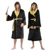 Unpifolov Men Women Flannel Bathrobe Four College Styles Magic Robe