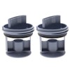 VGOL 2Pcs Washing Machine Drain Filter 647920 00647920 605010 00605010