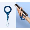 AIXUAN Adjustable Length Smartphone Ring Strap, Blue Braided Cord, Fall