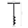 Hand Post Hole Digger, Garden Auger Drill Spiral Drill Planter