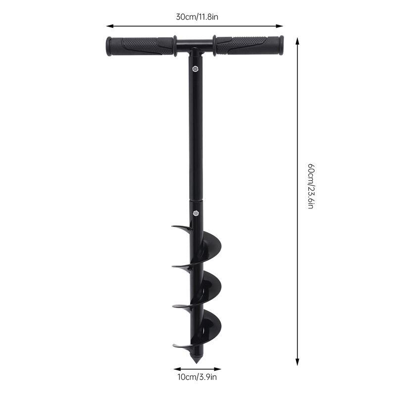 Hand Post Hole Digger, Garden Auger Drill Spiral Drill Planter
