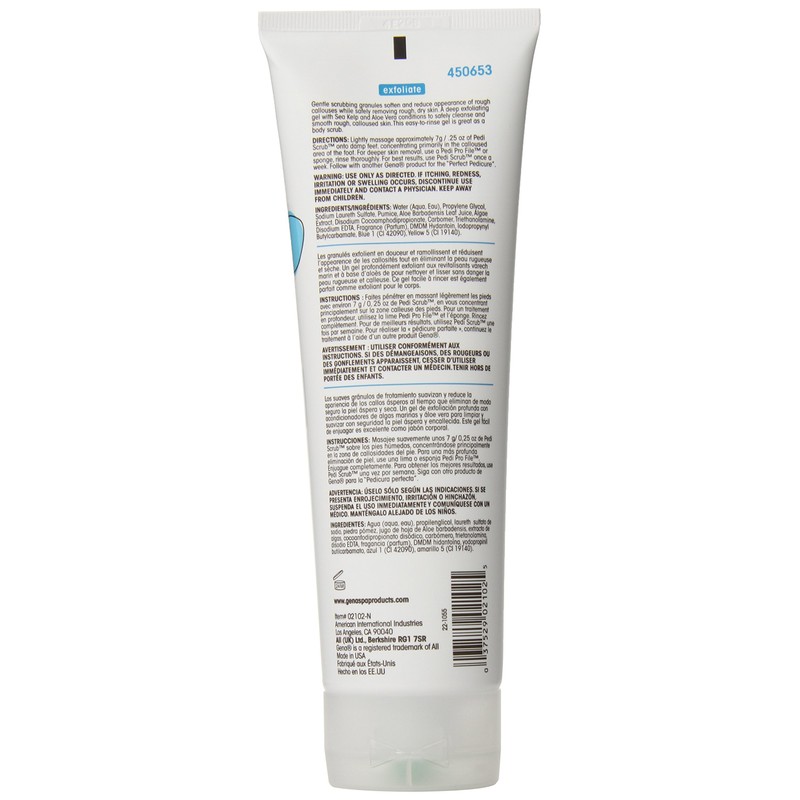 Gena Pedi-Scrub Gel 8.5 fl oz