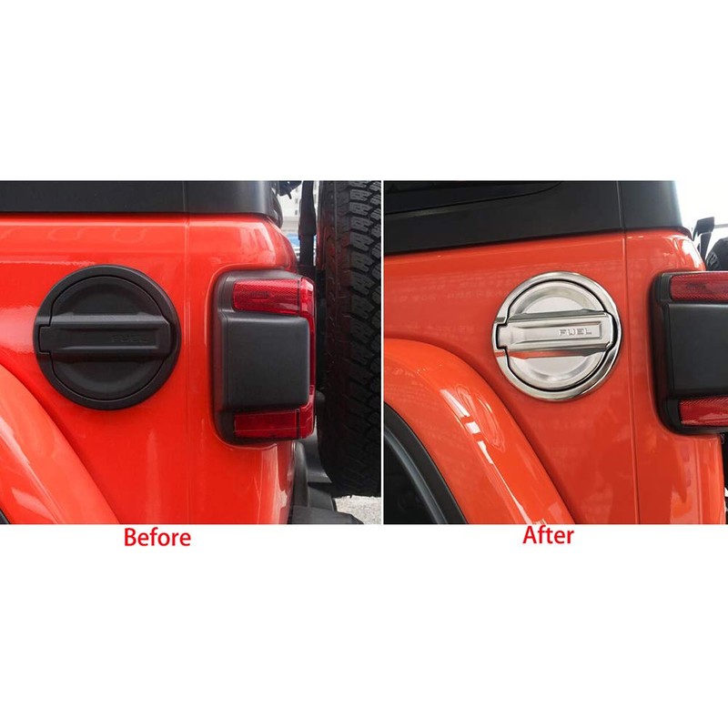 RUIQ Jeep Wrangler JL Exclusive Exterior Gas Tank Cap Garnish