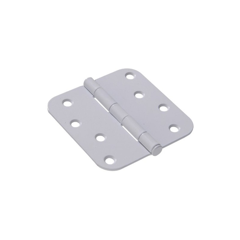 Hillman 851275 4" Residential Door Hinge - 5/8" Round Corner