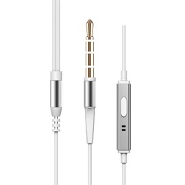 Long Cord Earplug Headphones Without Mic for Tv Watching,Wired Ear Buds Earbuds with Microphone,Noise Cancelling Music Headphones for Work,Deep Bass 3.5mm Earbuds for Compute,in Ear Monitors (5FT)