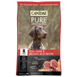 Canidae Pure Limited Ingredient Premium Adult Dry Dog Food, Lamb and Brown Rice Recipe, 4 Pounds