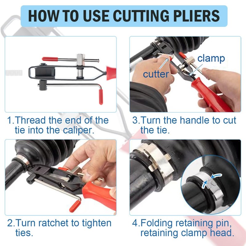 ZYLJHZ CV Boot Banding Tool - ATV CV Joint Axle