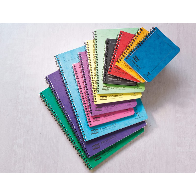 Clairefontaine - Ref 4864Z - Europa Notemaker Sidebound Notebook (120