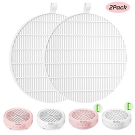 MelodySusie HPro Nail Dust Collector Replacement Filter,2 Pack Reusable Dust Filter Only for MelodySusie HPro Nail Dust Collector Vacuum Fan Dust Collector Extractor Electric Dust Suction Machine