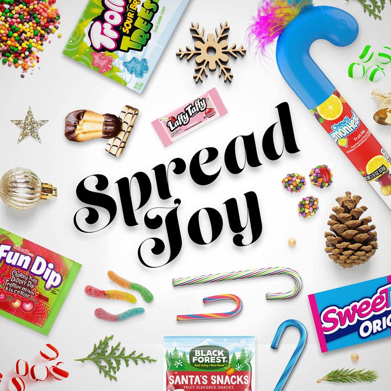 Brach's Bob's Mini Peppermint Candy Canes, 35ct - Individually Wrapped