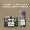 BART Black Peppercorns Large Jar - Hot & Spicy, Ideal
