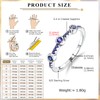 AGRULE Blue Sapphire Rings Sterling Silver 1.7mm Wedding Band 0.3