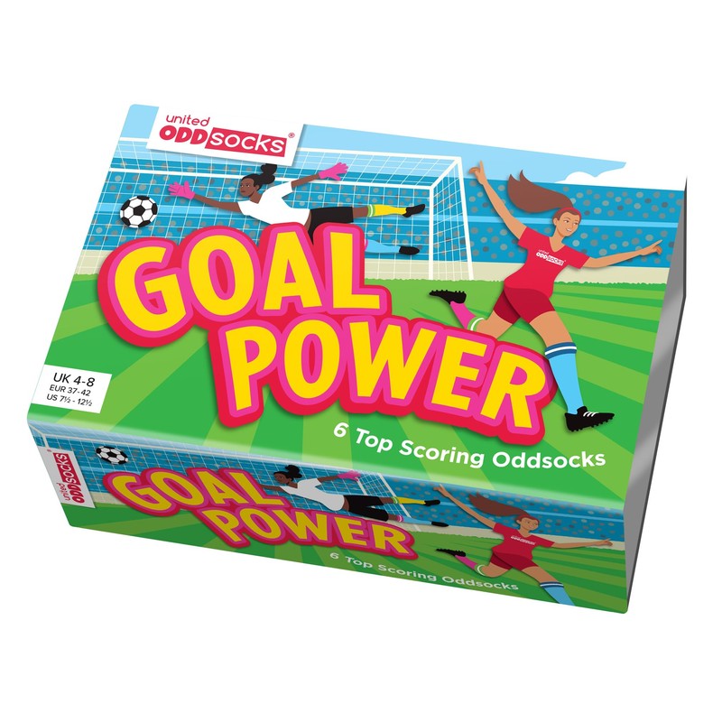 United Oddsocks Goal Power Socks with 6 Top Scoring Socks