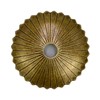 Tiazza 10Pcs Radial Brass Backplate Washers Classical Furniture Decoration Gasket