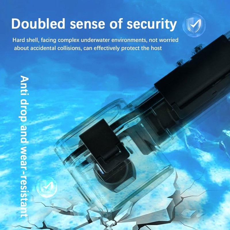 Waterproof Housing Case for Osmo Pocket 3 Touchscreen Protective 45m