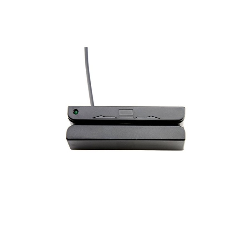 Deftun USB 3-Track Magnetic Stripe Credit Card Reader Magstripe Scanner