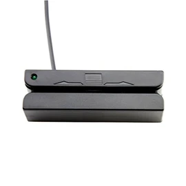 Deftun USB 3-Track Magnetic Stripe Credit Card Reader Magstripe Scanner Swipe