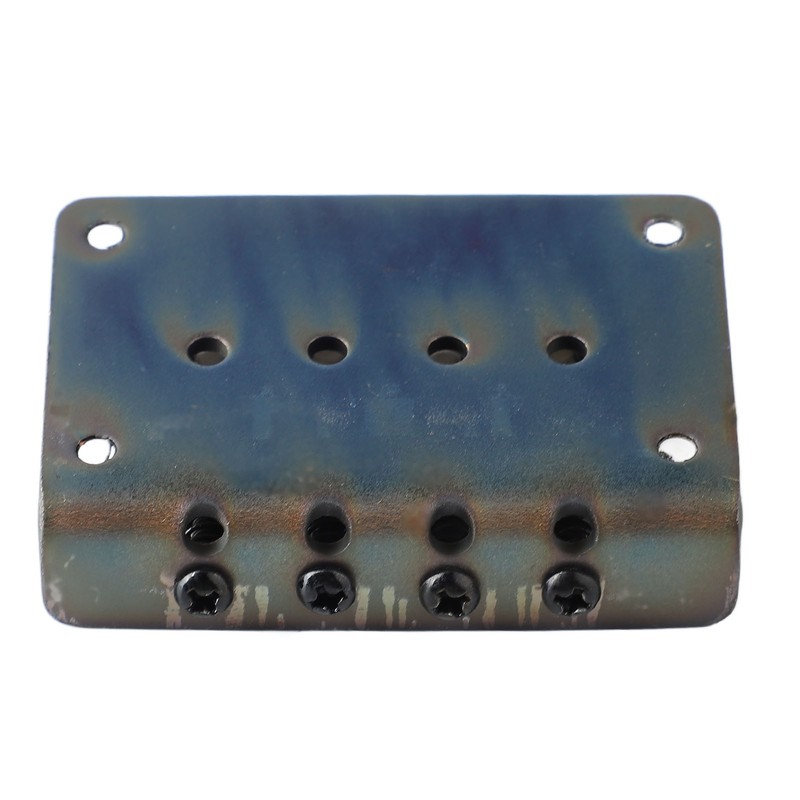 4 String Guitar Bridge Ukulele Bass Metal Bridge Replacement for