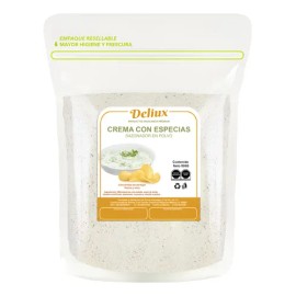 Polvo Sazonador Crema Con Especias Para Papas, Botanas 500g