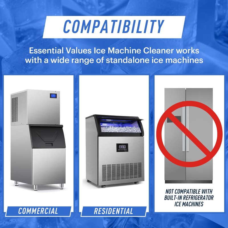 Essential Values Ice Machine Cleaner and Descaler 16 fl oz