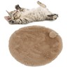 Round Pet Sleeping Mat Warm Comfy Round Pet Bed Mat