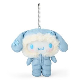 Sanrio 247529 Mascot Holder (Fuwapuku Winter) Cinnamon Roll Key Chain