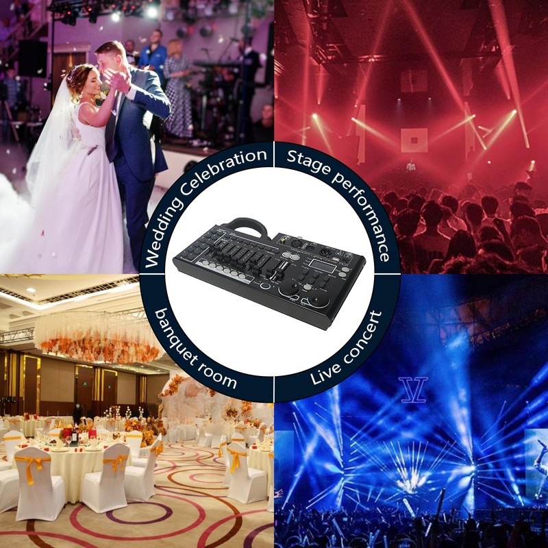 DMX Lighting Console, 240 Channels DMX 512 Controller for dj