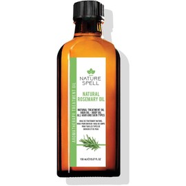 Nature Spell Rosemary Oil for Hair & Skin 150 ml – Rosemary Oil for Hair Growth – Treat Dry Damaged Hair to Target Hair Loss – Made in The UK