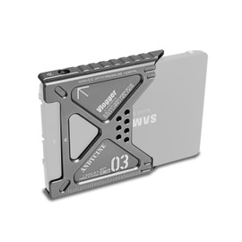 Lunchbox III 870EVO SSD Case Compatibe for Atomos Ninja, Ninja Ultra, Ninja V/V+, Ninja Flame/Inferno/Shogun Inferno, Magnalium Alloy mSATA Adapter Support 860 870EV0 1/2TB, 860 870QVO 1/2TB SSD