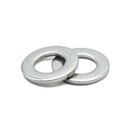 Hippo Hardware M7 (7mm) Form A Flat Washers to Fit Metric Bolts & Screws A2 Stainless Steel (Pack of 50)