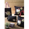 Marushin 3335006600 Black My Melody Lunch Tote H 10.2 x