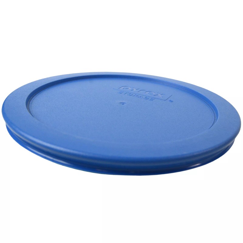 Pyrex 7201-PC Marine Blue Plastic Storage Replacement Lid Cover (2-Pack)