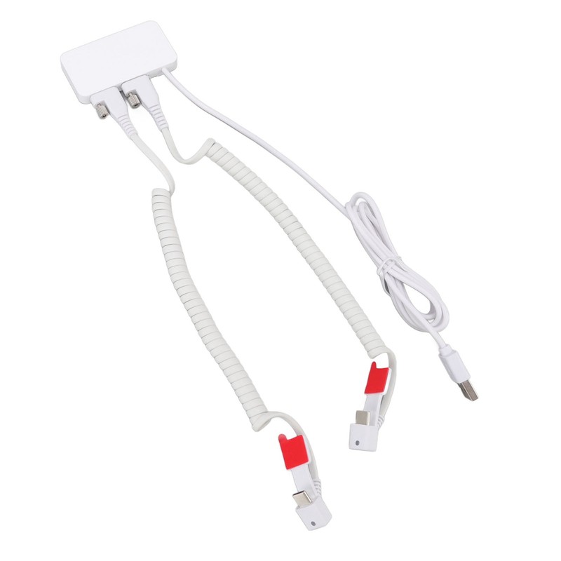 Dual Port Security Anti Theft Display Stand Holder with Charging