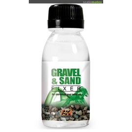 AK Interactive AK00118 - Gravel and Sand Fixer model making
