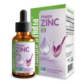 Natures Nutra Happy Zinc, 2 Fl. Oz (60ml), Premium Baby And , ,