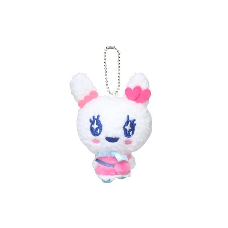 Kamio Japan 222988 Tamagotchi Mascot Key Chain Lovelitchi, white