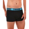 TRADIE Mens Cotton/Elastane Fitted Trunk 3-Pack (AU, Alpha, Large, Regular,