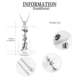 AIWENXI Soldiers Cap Cremation Urn Necklaces for Ashes Jewelry Celtic Memorial Urns Necklaces Pendant Viking Keepsakes Jewelry Human Ash Memorial Holder Locket Pendant Jewelry for Men