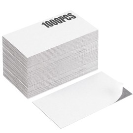 DIY Magnetic Business Name Card with Self Adhesive Backings,2 X 3½ Inch Bulk Value Pack of 1000PCS,Sticky Anisotropic Magnets Tape,Peel and Stick Magnets for Small Business Essentials