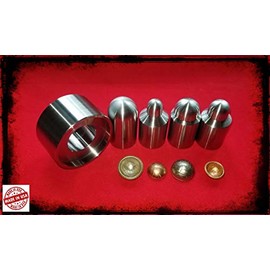 Doming Tool Kit, 4 Pin Sizes, Coin Ring Tools