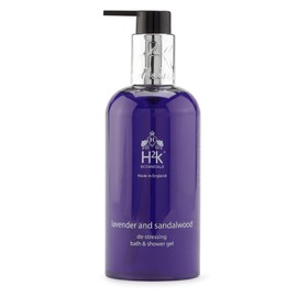 H2K Botanicals Lavender and Sandalwood De-Stressing Bath & Shower Gel 250ml