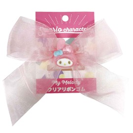 I Planning Sanrio Characters Clear Ribbon Rubber My Melody Size: Approx. W 15.7 x H 1.9 inches (40 x 50 cm) / Mascot Part K1822B