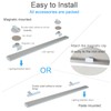 IKSACE LED Motion Sensor Under Cabinet Lighting,17 inch USB Plug
