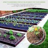 UPMCT 12 Inch Galvanized Garden Landscape Staples Stakes, 25 50